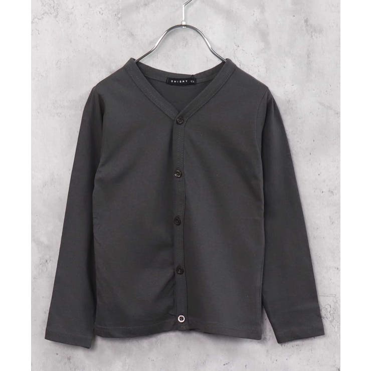 10-9チャコール | キッズ カーディガン カーデ | ZI-ON