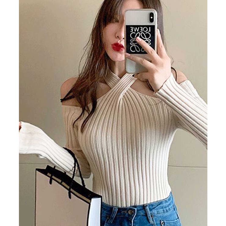 6-2ベージュ | レディース ロンT 肩あき | ZI-ON