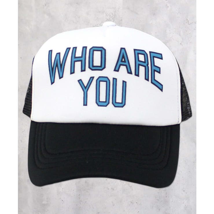 20-12ホワイト×ブラック | メッシュキャップ キッズ 帽子 | ZI-ON