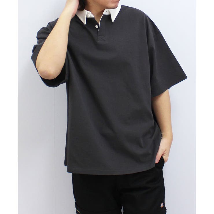 メンズ ラガーシャツ 半袖[品番：ZONK0006822]｜ZI-ON（ジーオン）の 