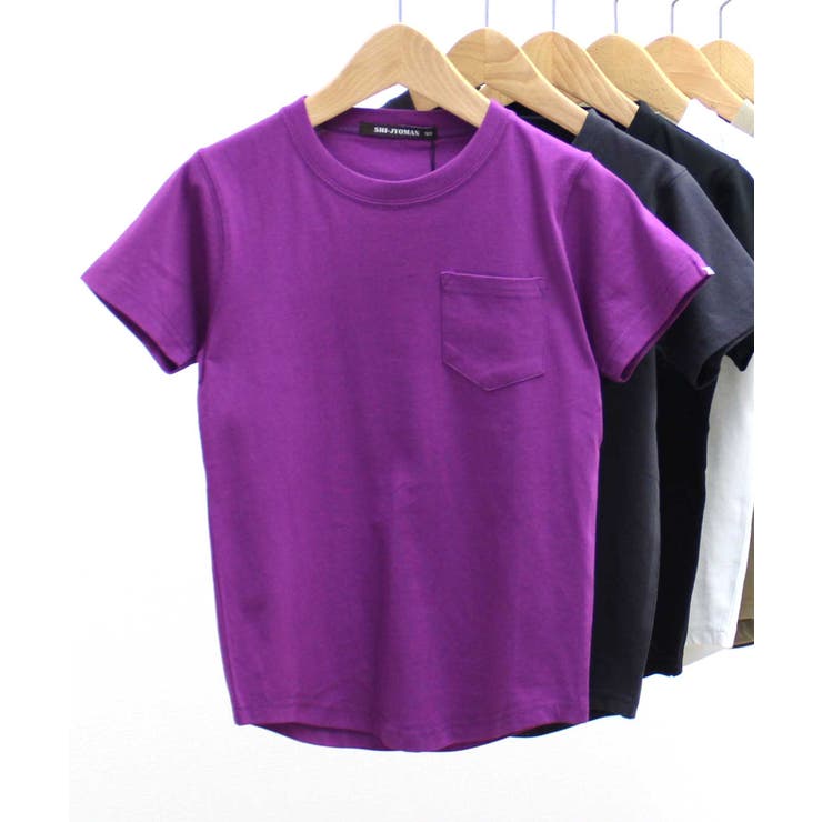 6-4パープル | キッズ Tシャツ 子供服 | ZI-ON