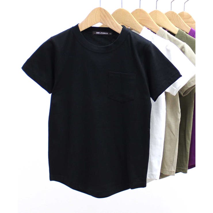 6-6ブラック | キッズ Tシャツ 子供服 | ZI-ON