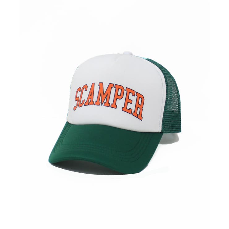 20-1ホワイト×グリーン | メンズ キャップ 帽子 | ZI-ON