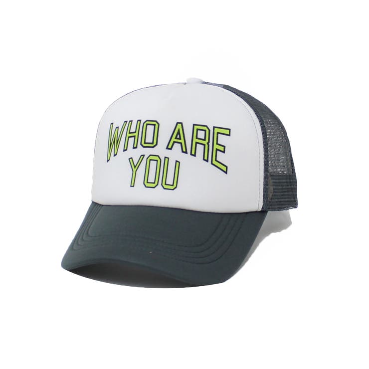 20-11ホワイト×チャコール | メンズ キャップ 帽子 | ZI-ON