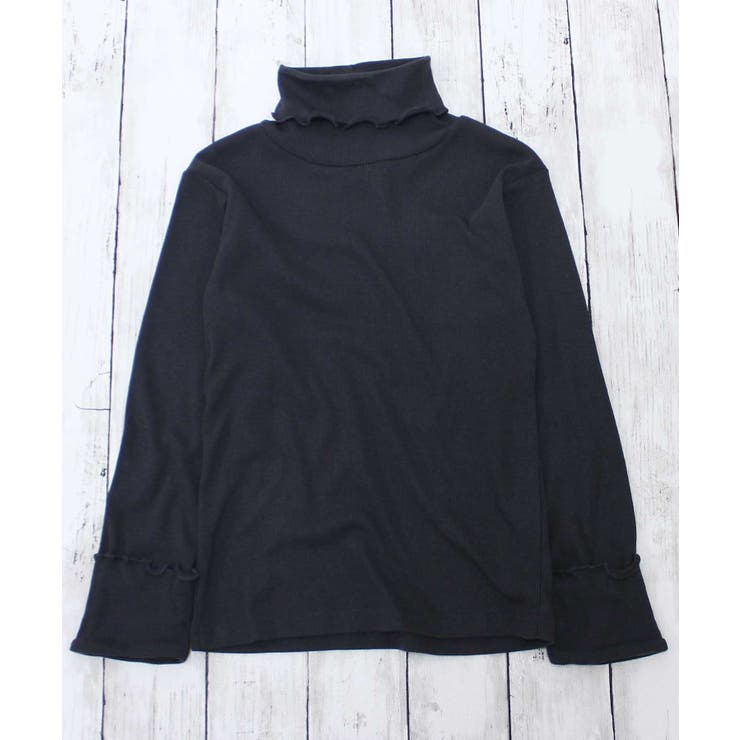 5-4チャコール | メロータートルネックロンT キッズ Tシャツ | ZI-ON