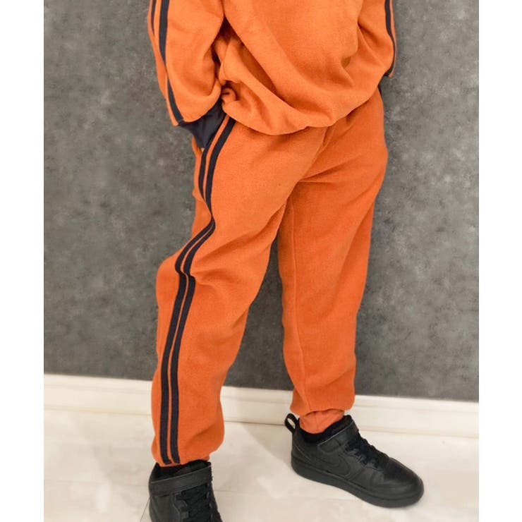 サイドラインフリースパンツ キッズ パンツ [品番：ZONK0006923]｜ZI-ON（ジーオン）のキッズファッション通販｜SHOPLIST（ショップリスト）