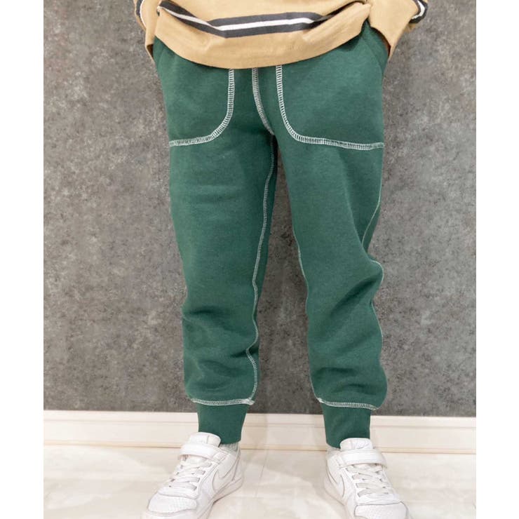 クリスマスファッション 裏起毛スウェットパンツ キッズ 裏起毛パンツ[品番：ZONK0006958 男の子用