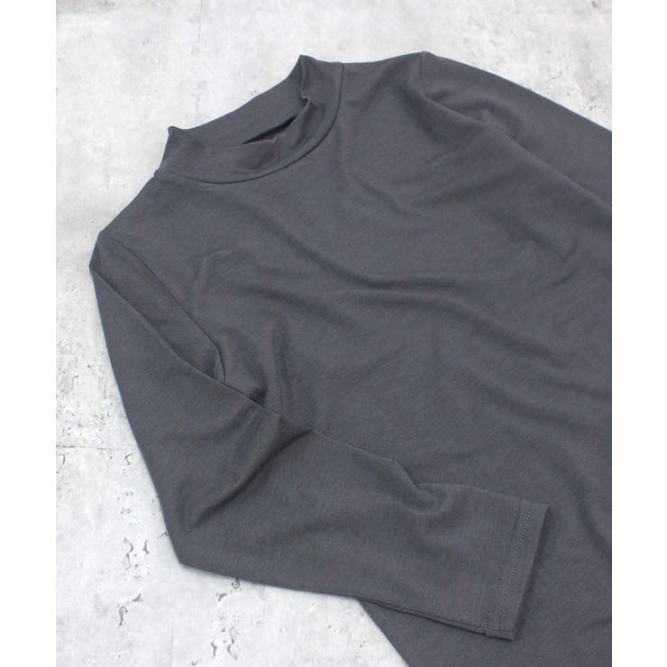 6-5チャコール/ハイネック | ヒートインナー キッズ 肌着 | ZI-ON