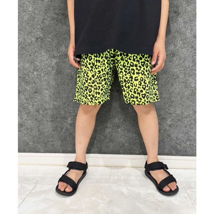 ネオンカラーハーフパンツ キッズ 子供服[品番：ZONK0007024