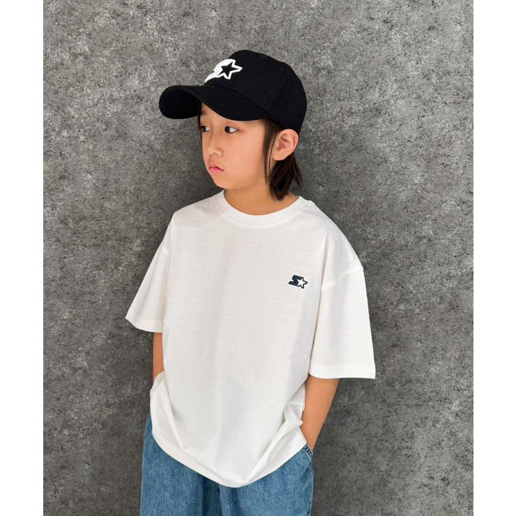 ランキング上位のプレゼント STARTER オーバーサイズTシャツ キッズ[品番：ZONK0006995]｜ZI 140（135～144cm）