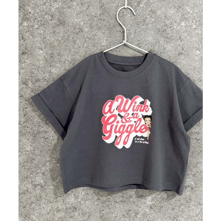 熱い販売 BETTYBOOP オーバーサイズTシャツ ベティーちゃん[品番 トップス