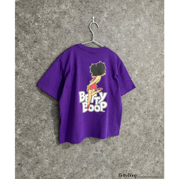 BETTYBOOP オーバーサイズTシャツ キッズ[品番：ZONK0007011