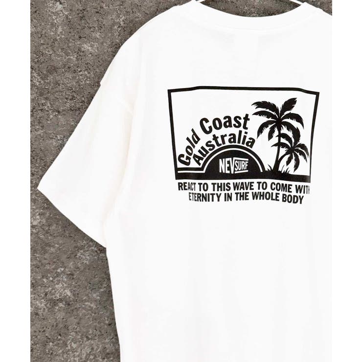 16-1オフホワイト/A | NEVSURF オーバーサイズTシャツ キッズ | ZI-ON