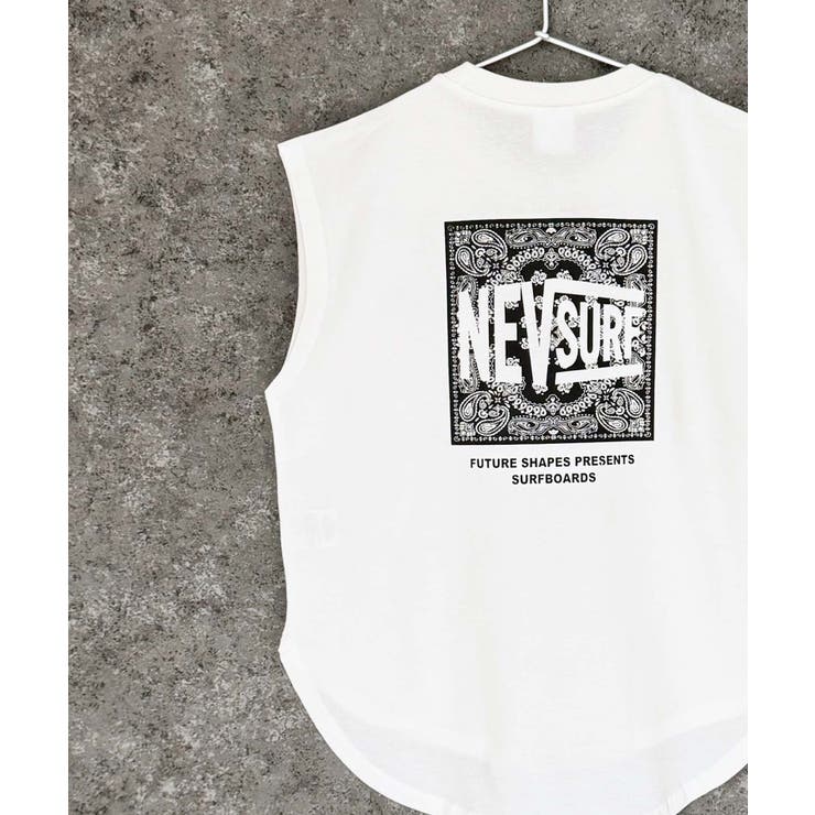 NEVSURF オーバーサイズノースリーブTシャツキッズ 子供服[品番