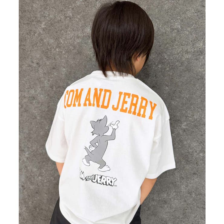 トム&ジェリー オーバーサイズTシャツ キッズ[品番：ZONK0007067
