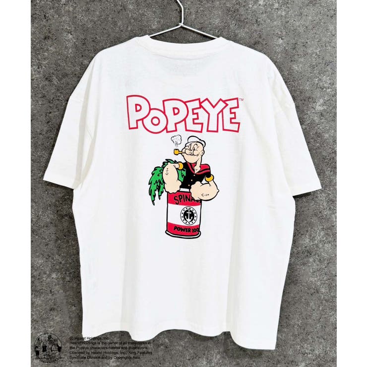 POPEYE オーバーサイズTシャツ メンズ[品番：ZONK0007014]｜ZI