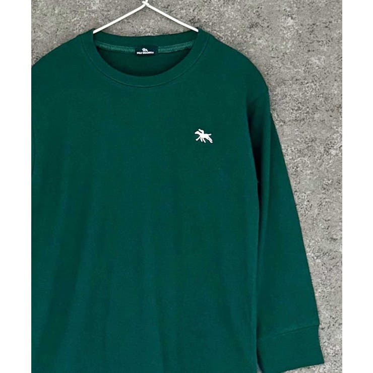 8-5D/グリーン | POLOCHAMPS ポロチャンプスロングスリーブTシャツ キッズ | ZI-ON