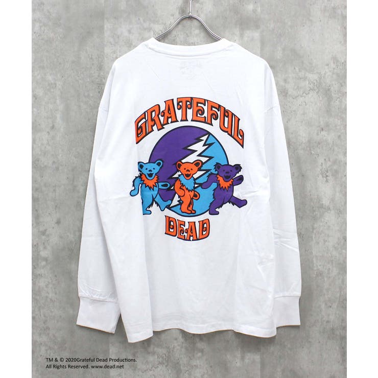 GRATEFULDEAD オーバーサイズロングスリーブTシャツ メンズ[品番