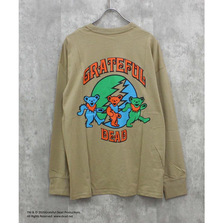 GRATEFULDEAD オーバーサイズロングスリーブTシャツ メンズ[品番