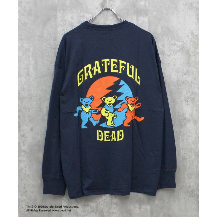 GRATEFULDEAD オーバーサイズロングスリーブTシャツ メンズ[品番
