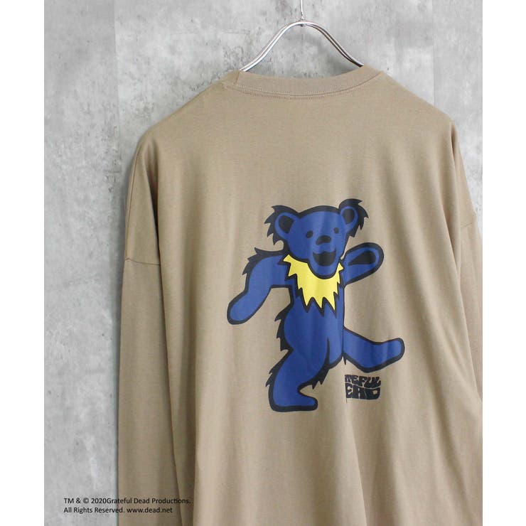GRATEFULDEAD オーバーサイズロングスリーブTシャツ  メンズ[品番：ZONK0007087]｜ZI-ON（ジーオン）のメンズファッション通販｜SHOPLIST（ショップリスト）