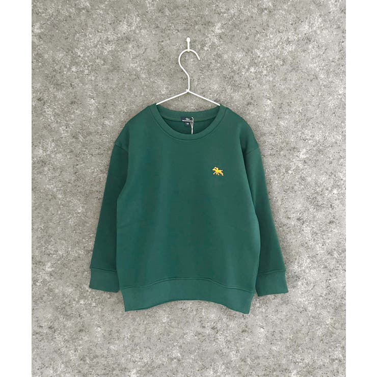POLOCHAMPS オーバーサイズ裏起毛トレーナー キッズ[品番