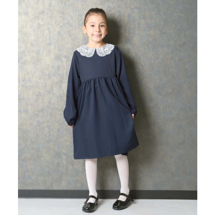 オケージョンワンピース 女の子スーツ  子供服[品番：ZONK0007136]｜ZI-ON（ジーオン）のキッズファッション通販｜SHOPLIST（ショップリスト）