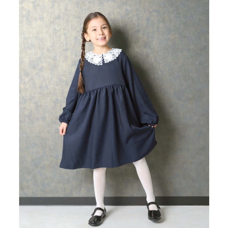 オケージョンワンピース 女の子スーツ  子供服[品番：ZONK0007136]｜ZI-ON（ジーオン）のキッズファッション通販｜SHOPLIST（ショップリスト）