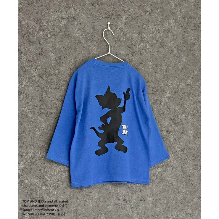 16-6D/ブルー/B | TOM&JERRY BIGロンT キッズ | ZI-ON