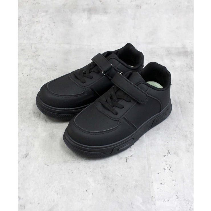 4-3ブラック | スニーカー キッズ 子供用 | ZI-ON