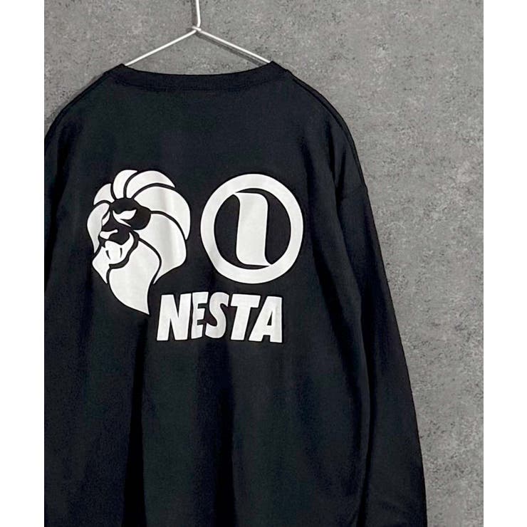 8-8ブラック/B | NESTA ロンT キッズ | ZI-ON