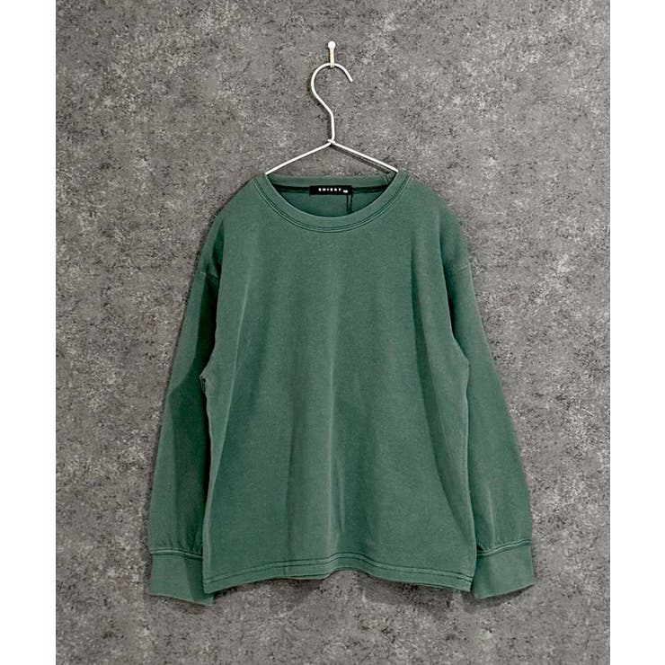 4-1D/グリーン | ピグメントBIGロンT キッズ 子供服 | ZI-ON