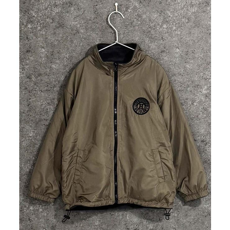 4-2カーキ | リバーシブルトラックジャケット キッズ 子供服 | ZI-ON