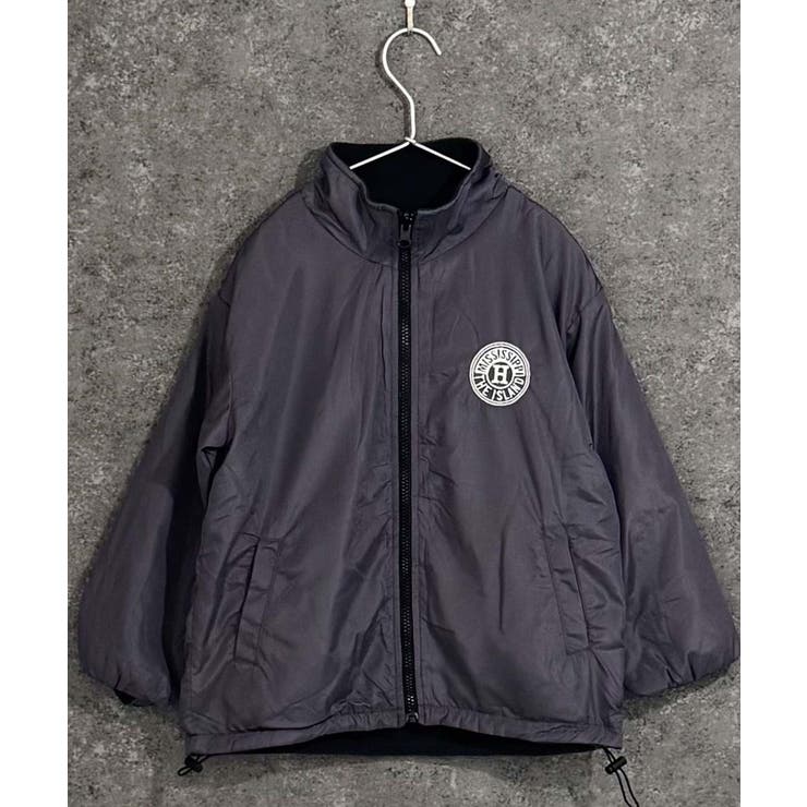 4-3チャコール | リバーシブルトラックジャケット キッズ 子供服 | ZI-ON