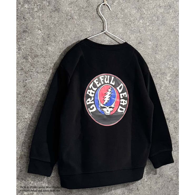 8-4ブラック/A | GRATEFULDEAD 裏起毛トレーナー グレイトフルデッド | ZI-ON