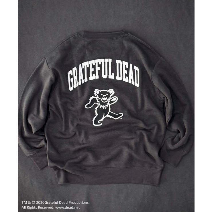 8-3チャコール/A | GRATEFULDEAD 裏起毛トレーナー キッズ | ZI-ON