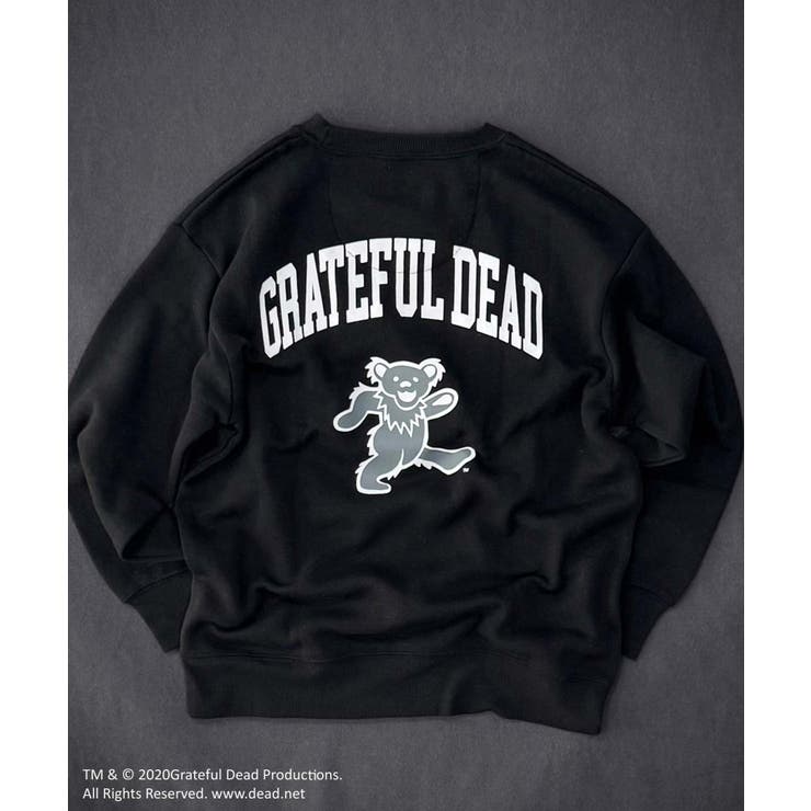 8-4ブラック/A | GRATEFULDEAD 裏起毛トレーナー キッズ | ZI-ON