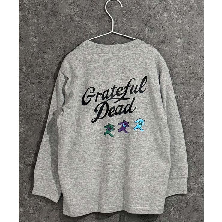 8-2杢グレー/A | GRATEFULDEAD オーバーサイズ ロンT | ZI-ON