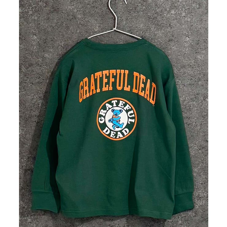 8-6D/グリーン/B | GRATEFULDEAD オーバーサイズ ロンT | ZI-ON