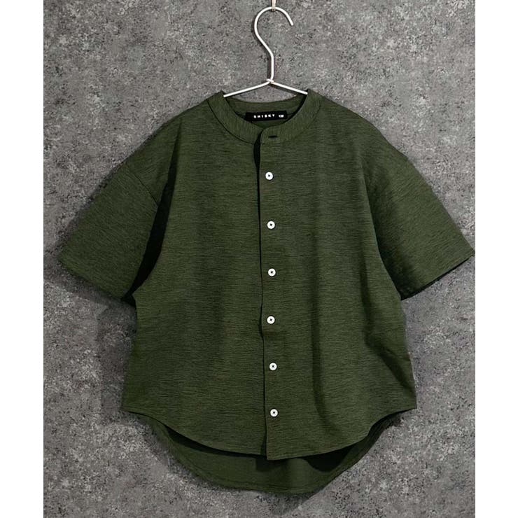 5-3カーキ | マルチファンクション BIG シャツ | ZI-ON