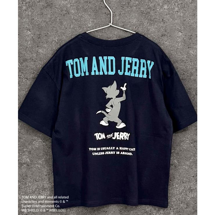 16-15ネイビー/D | TOM&JERRY BIG T | ZI-ON