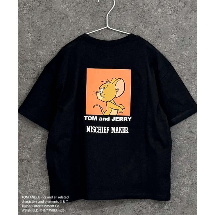 16-4ブラック/A | TOM&JERRY BIG T | ZI-ON
