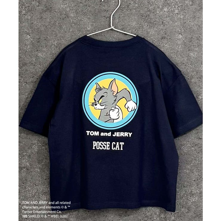 16-7ネイビー/B | TOM&JERRY BIG T | ZI-ON