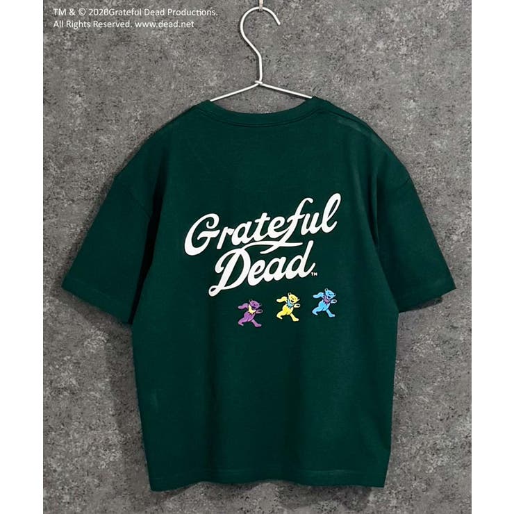 8-3D/グリーン/A | GRATEFULDEAD グレイトフルデッド バックプリント | ZI-ON