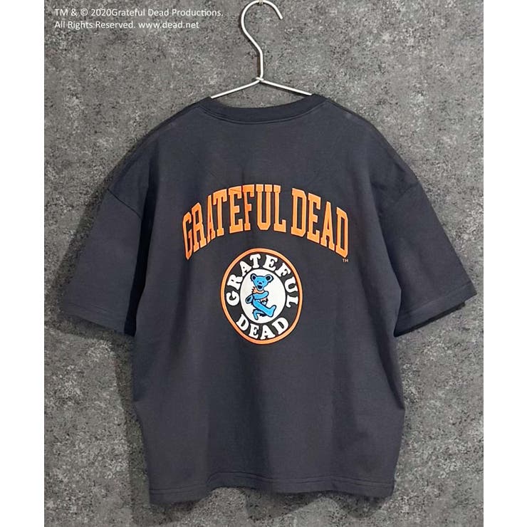 8-7チャコール/B | GRATEFULDEAD グレイトフルデッド バックプリント | ZI-ON