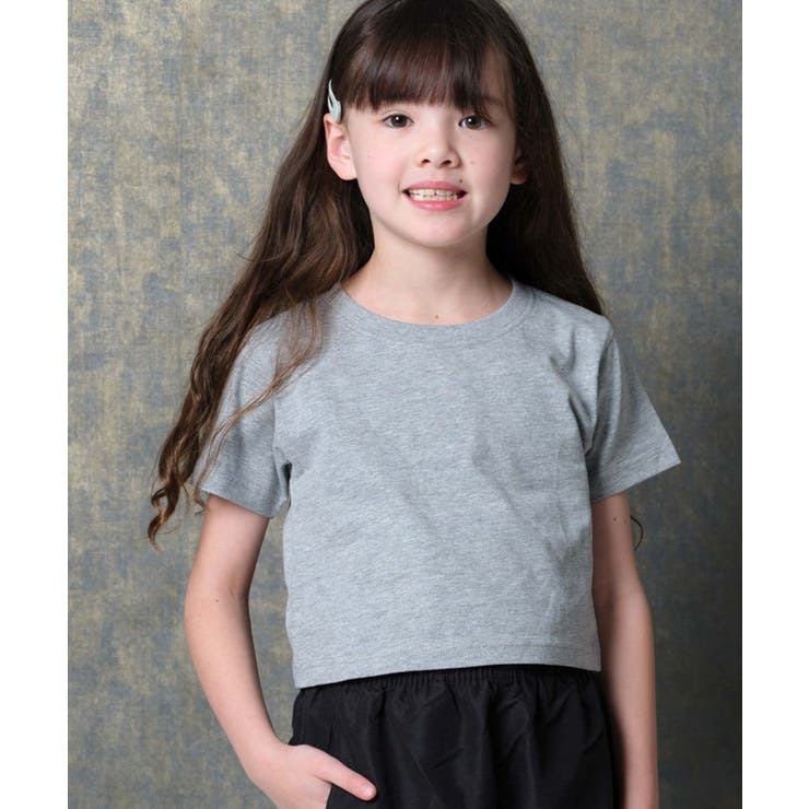 8-2杢グレー | チビTシャツ キッズ 子供服 | ZI-ON