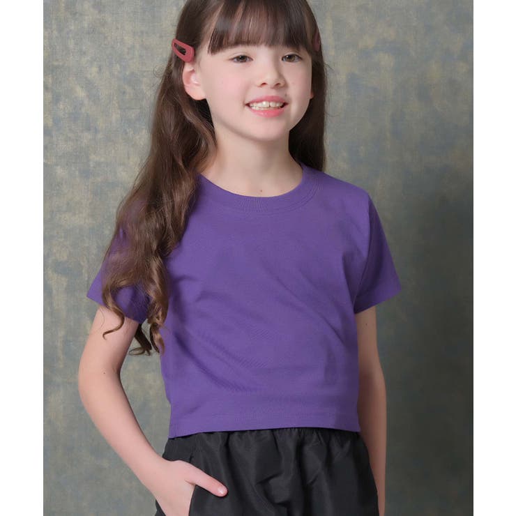 8-5パープル | チビTシャツ キッズ 子供服 | ZI-ON
