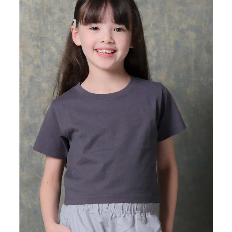 8-7チャコール | チビTシャツ キッズ 子供服 | ZI-ON