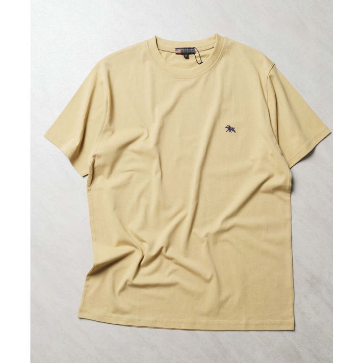 8-3ベージュ | 胸刺繍Tシャツ メンズ ユニセックス | ZI-ON