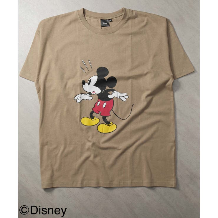 8-6ベージュ/B | MICKEY MOUSE ミッキーBIG | ZI-ON